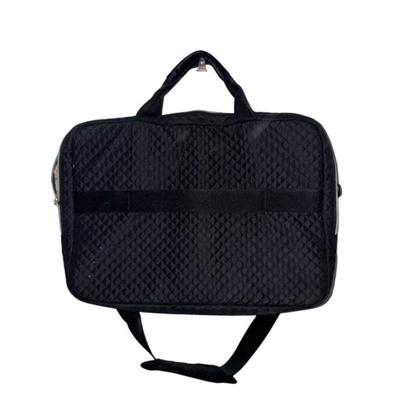 Bagsmart Quilted Laptop Bag 15" Black Nylon & Polyester Adjustable Strap - Picture 6 of 8